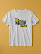 camiseta de algodon organico modelo festival color blanco whattii pecho