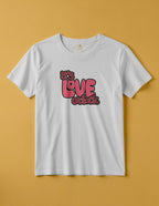 camiseta de algodon organico modelo love color blanco whattii pecho
