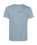 camiseta de algodon organico modelo elemento agua color azul whattii pecho