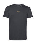 camiseta de algodon organico modelo elemento fuego color gris whattii pecho