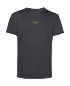 camiseta de algodon organico modelo elemento fuego color gris whattii pecho
