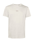 camiseta de algodon organico modelo elemento tierra color beige whattii pecho