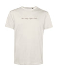 camiseta de algodon organico modelo equilibrio tierra color beige whattii pecho